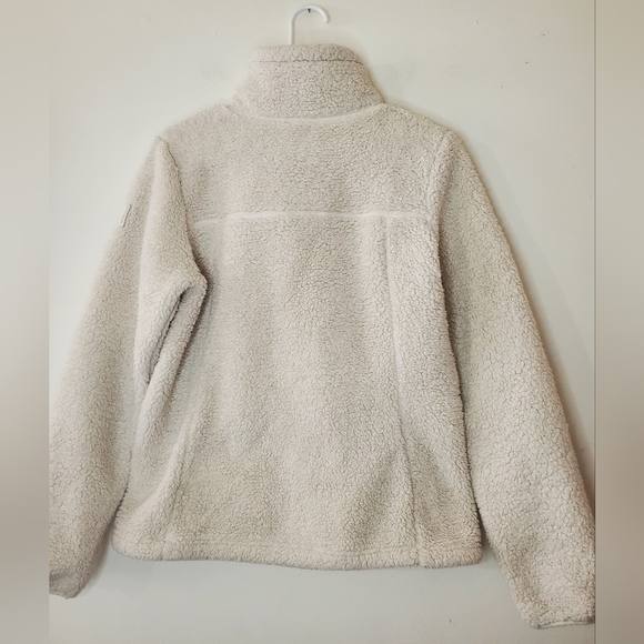 The North Face Campshire Sherpa Fleece Pullover Size Small Vintage White - Picture 10 of 13